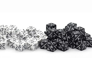 Picture of Plus and Minus Dice ( 5 of each )