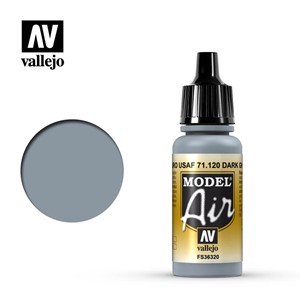 Picture of Vallejo Model Air 17ml  - Dark Ghost Grey