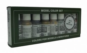Picture of Model Color Metallic Set - Assorted Colours (Set of 8  x 17ml)