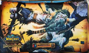 Picture of World of Warcraft Battlegrounds – Master Caine, Earthmother's Chosen Playmat 