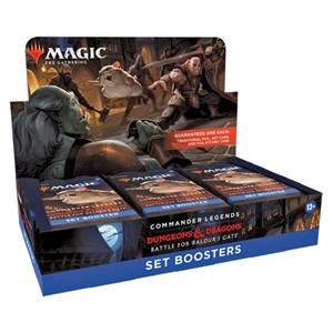 Picture of Commander Legends Baldur's Gate Set Booster Display - Magic The Gathering