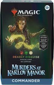 Picture of Murders at Karlov Manor Commander Deck Deadly Disguise Magic The Gathering