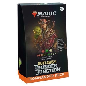 Picture of Desert Bloom Outlaws Of Thunder Junction Commander Deck Magic The Gathering 