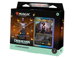 Picture of Miracle Worker Duskmourn: House of Horror Commander Deck Magic
