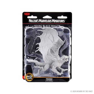 Picture of Young Black Dragon Nolzur's Marvelous Unpainted Miniatures