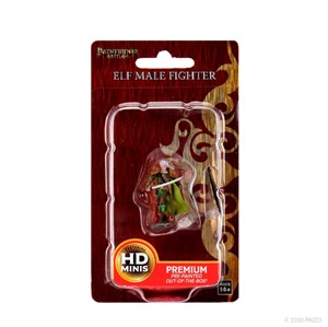 Picture of Elf Fighter Male D&D Pathfinder Battles Premium Painted Figure