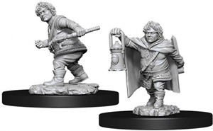 Picture of Male Halfling Rogue: D&D Nolzur's Marvelous Unpainted Miniatures (W11)