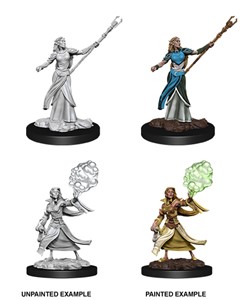 Picture of Female Elf Sorcerer D&D Nolzur's Marvelous Unpainted Miniatures (W12)