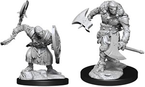 Picture of Warforged Barbarian D&D Nolzur's Marvelous Unpainted Miniatures (W14)