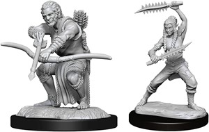 Picture of Wildhunt Shifter Ranger D&D Nolzur's Marvelous Unpainted Miniatures (W14)